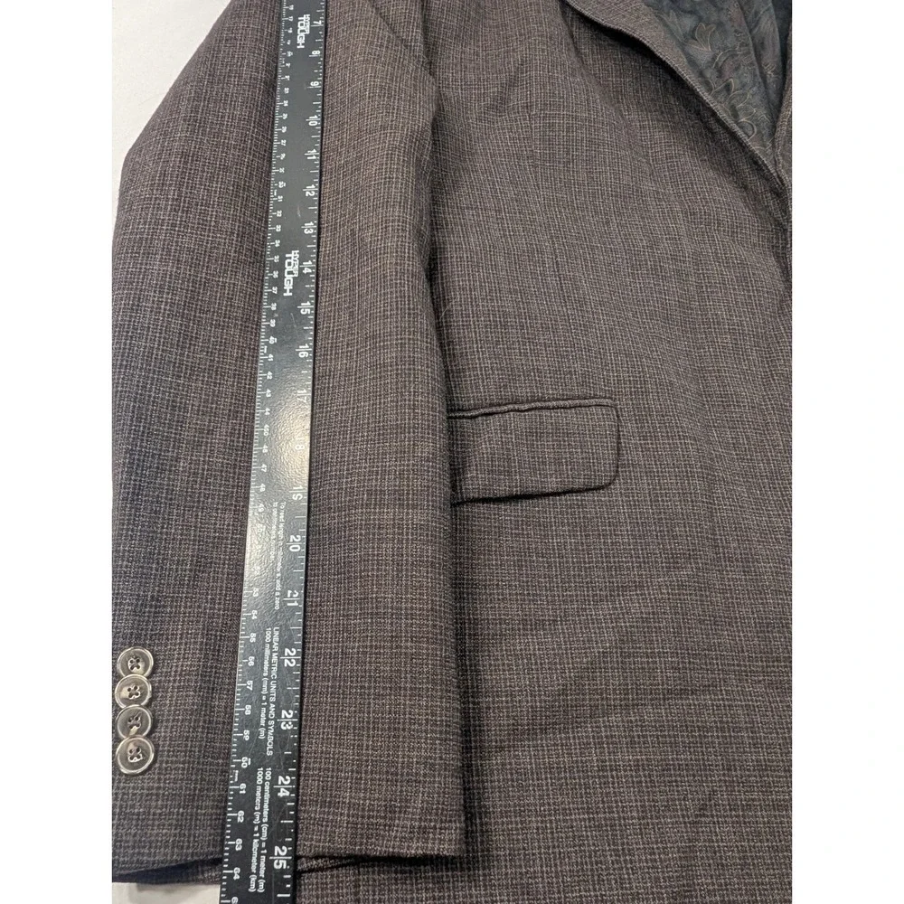 Jos. A. Bank 1905 100% Unstructured Blazer Coat Sports Suit Jacket Gray 46R 48